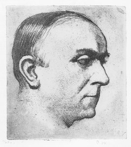 Edmond Glesener的肖像 作者 阿曼德·拉森福斯